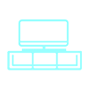 the icon of tv stand